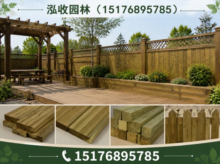 焦作塑木地板展示图